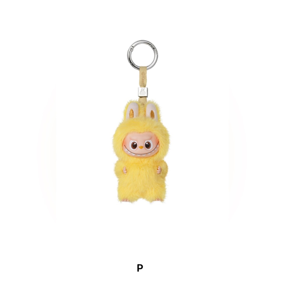 'P' Vinyl Plush Pendant - POP MART Labubu THE MONSTERS Pin for Love Series NIB